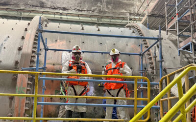 Intervención técnica en Molino Unitario 2 – CODELCO División Andina